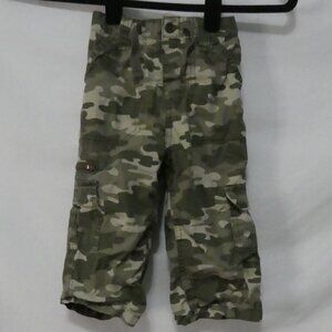 BABYBOOTS 18 months Camouflage Camo Cargo Pants Elastic Waistband and Drawstring